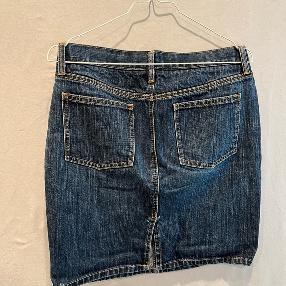 Denim shirt skirt - Picture 2 of 3